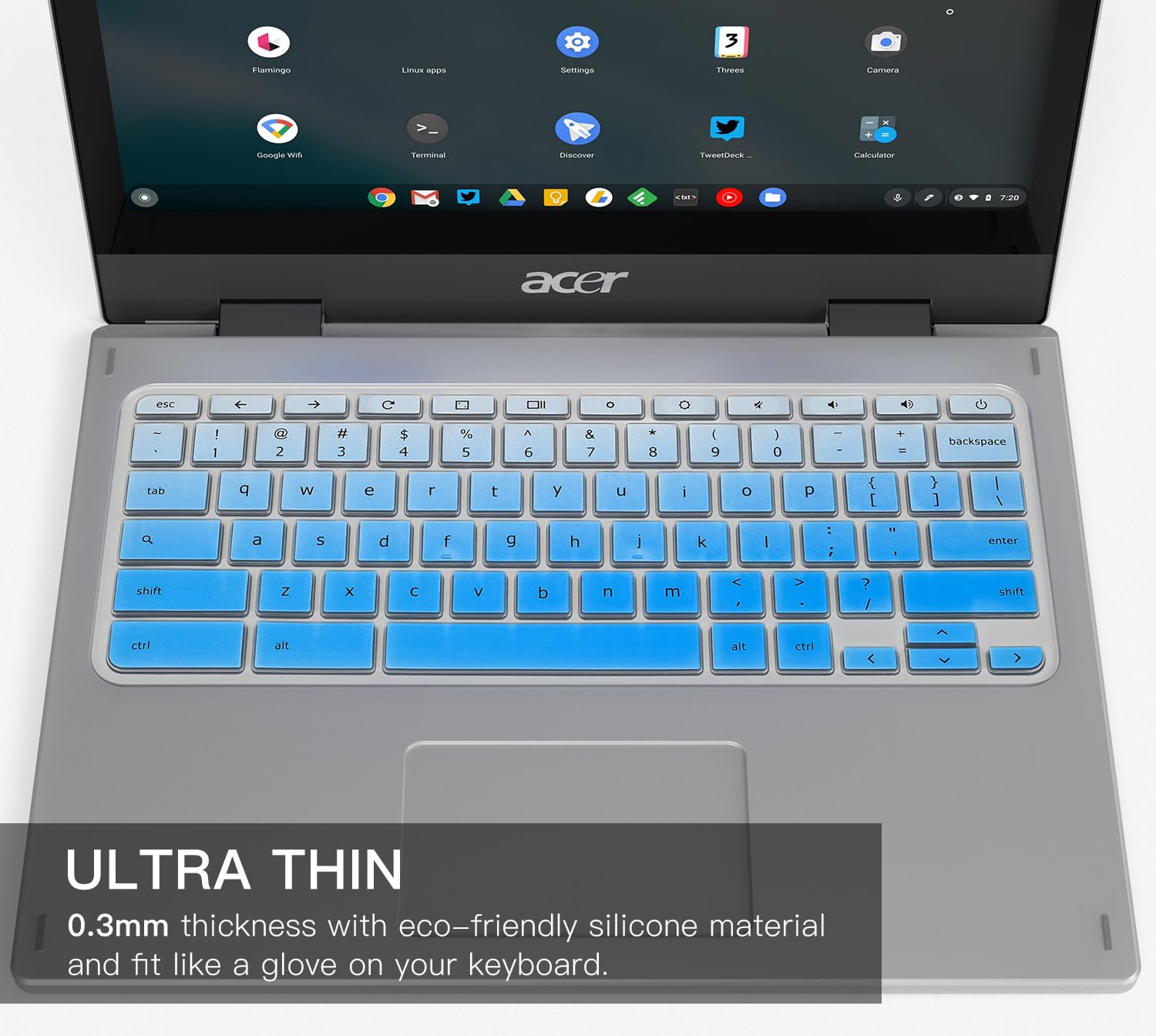 Amazon.com: Keyboard Cover for Acer Chromebook Spin 11 311